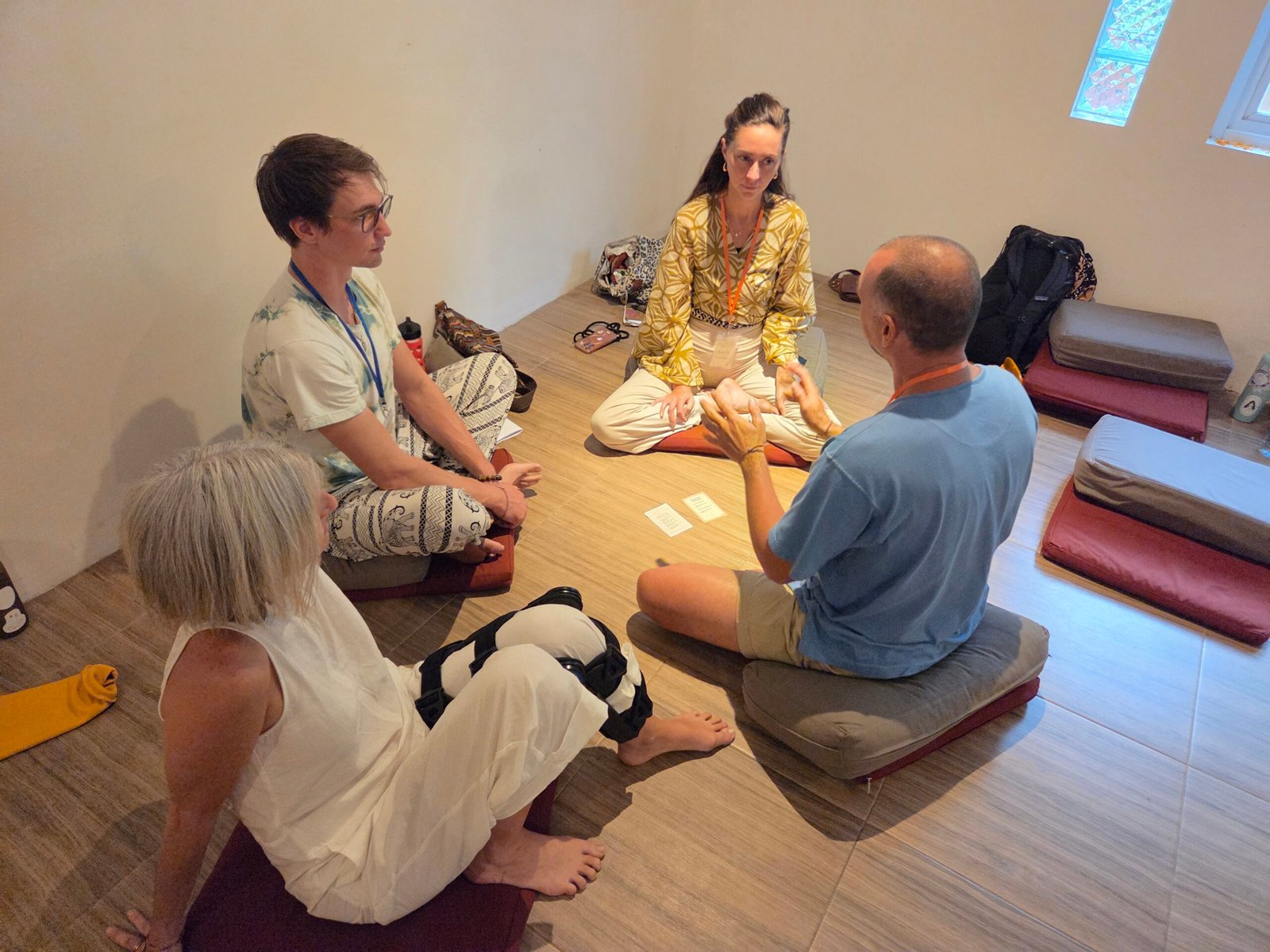 Facilitated group shadow work process
